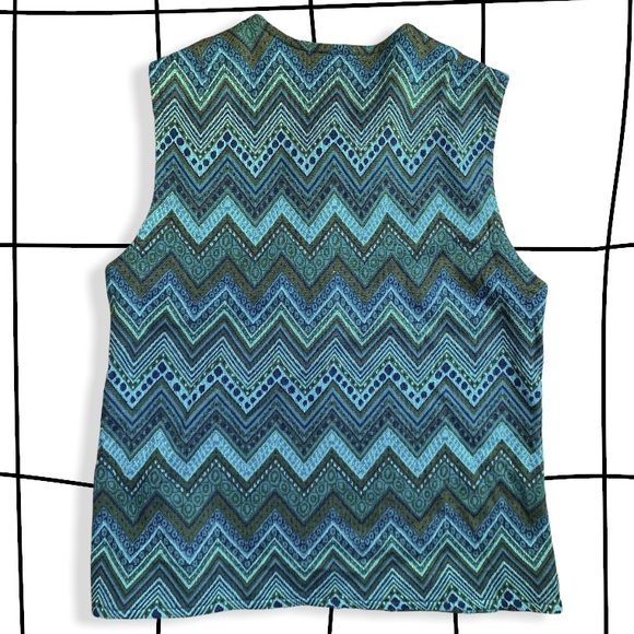 70s vintage Cass knit vest - Picture 2 of 6